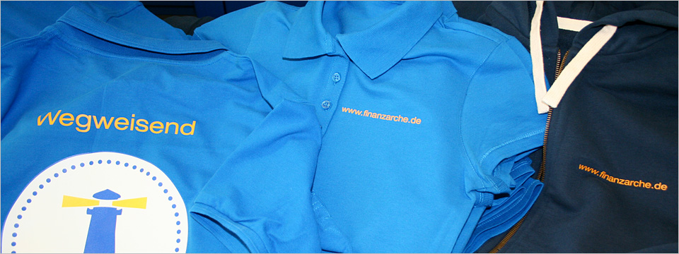 Neue Poloshirts für den edg-Kirchentag