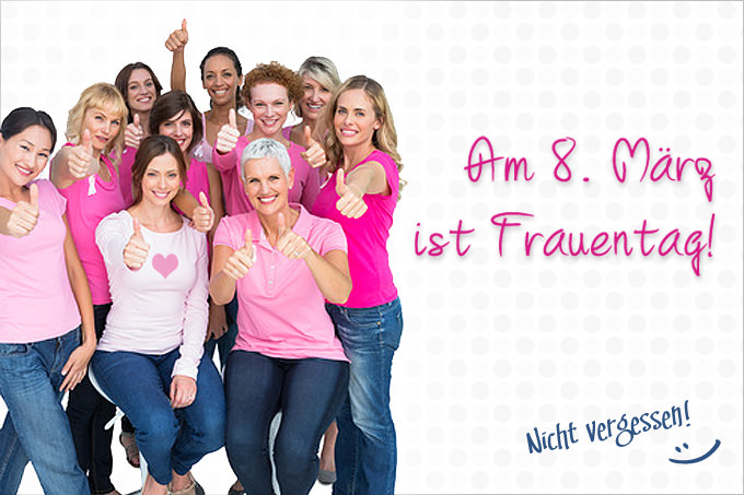 Ein T-Shirt zum Frauentag verschenken