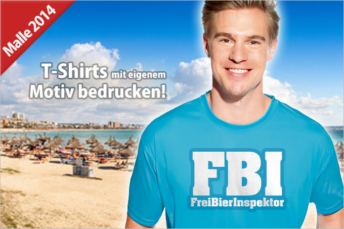 Malle-Shirts für den nächsten JGA selbstgestalten