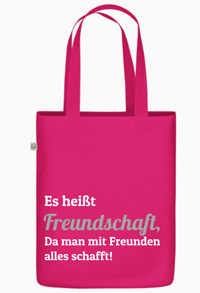 Geschenke für den Tag der Freundschaft einfach selbst gestalten auf www.bandyshirt.de