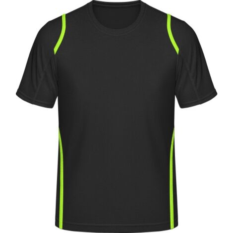 Schwarz/NeonLime-Vorne