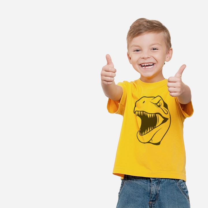 Kinder t-shirt bedrucken kindermode banner