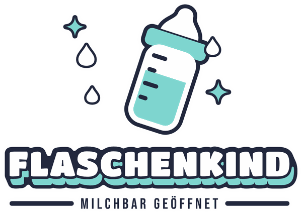 Babyparty-Motiv Flaschenkind