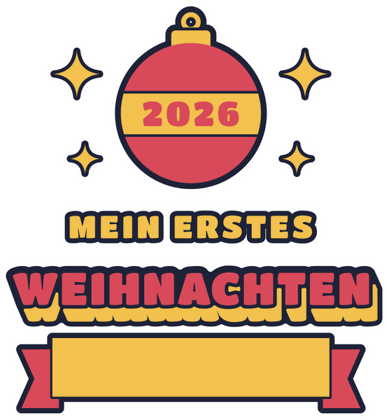 Babys-erstes-Weihnachten-Motiv Mein erstes Weihnachten 2026