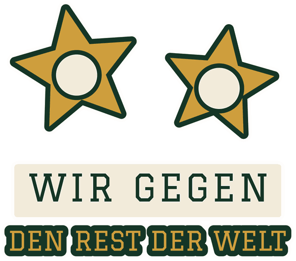 Freundinnen-Motiv Wir gegen den Rest der Welt