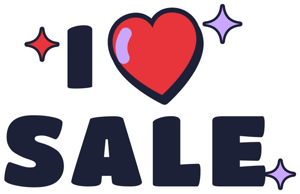 Black-Week-Motiv I ♥ Sale