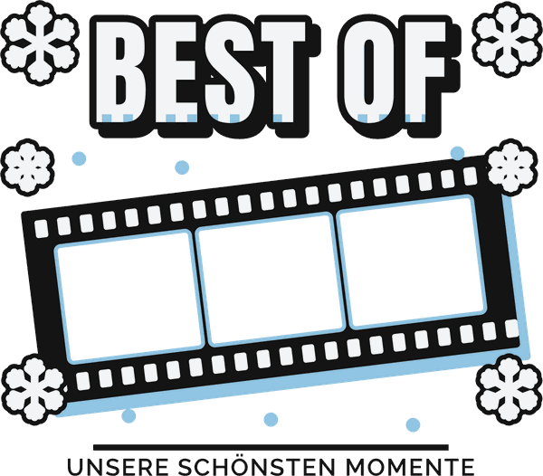 Foto-Shirt-Motiv Best of Filmstreifen