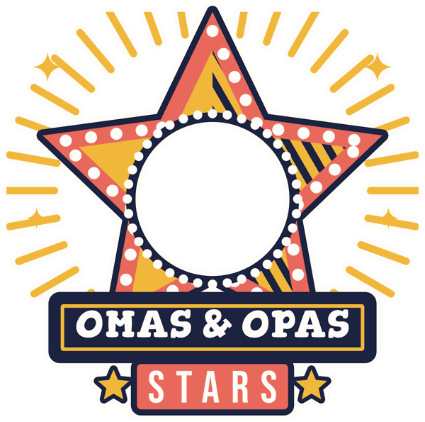 Foto-Shirt-Motiv Omas & Opas Stars