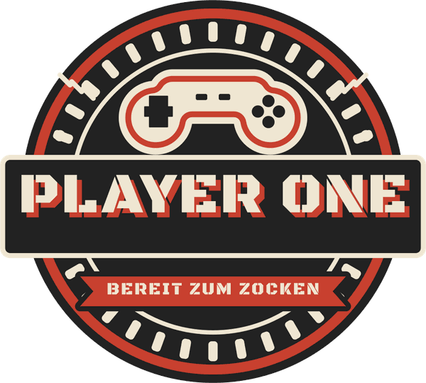 Gamer-Motiv Player One