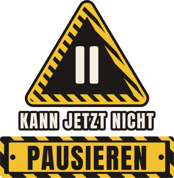 Gamer-Motiv Kann jetzt nicht pausieren