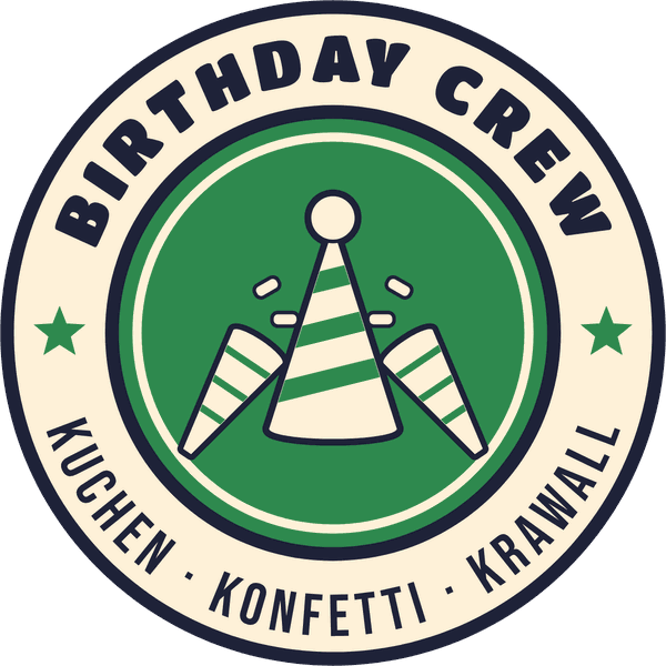 Geburtstags-Motiv Birthday Crew
