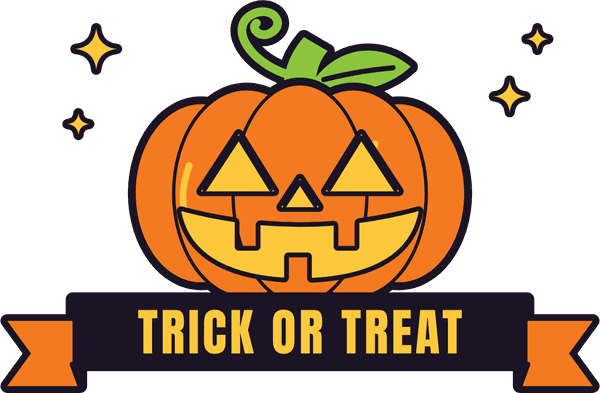 Halloween-Motiv Trick or Treat