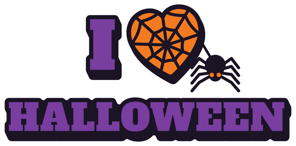 Halloween-Motiv I ♥ Halloween
