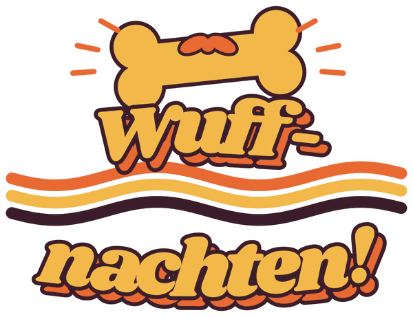 Haustier-Motiv Wuff-nachten!