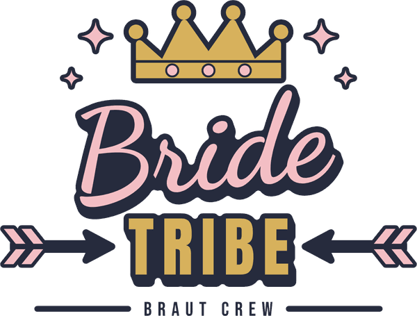 Hochzeits-Motiv Bride Tribe