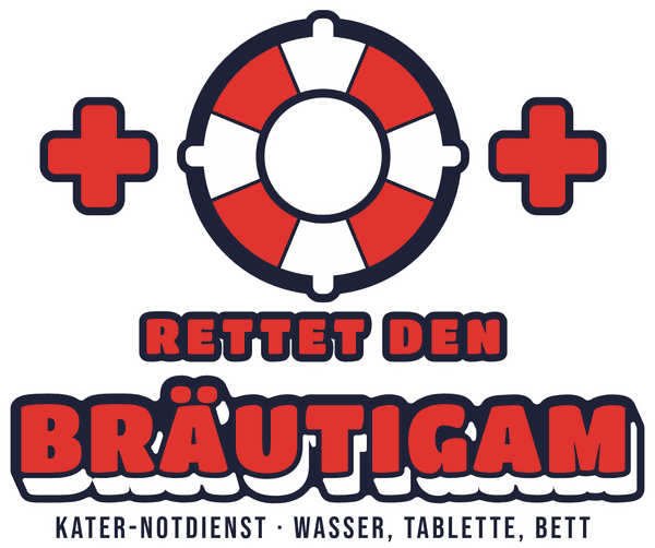 JGA-Motiv Rettet den Bräutigam
