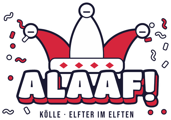 Karnevals-Motiv Alaaf!