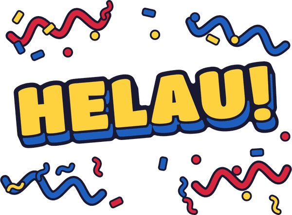 Karnevals-Motiv Helau!