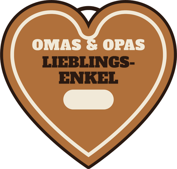 Kinder-Motiv Omas & Opas Lieblingsenkel