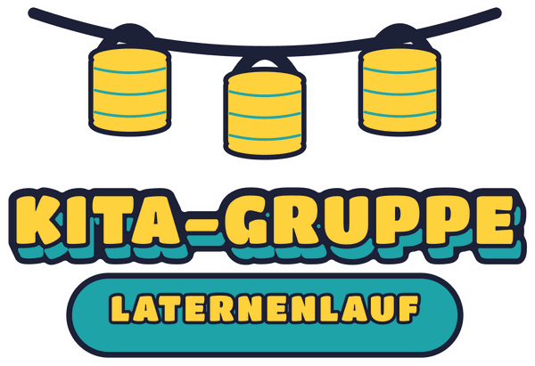 Laternen-Motiv Kita-Gruppe Laternenlauf