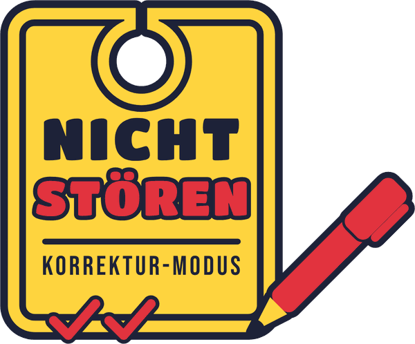 Lehrer-Motiv Nicht stören