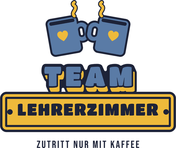 Lehrer-Motiv Team Lehrerzimmer