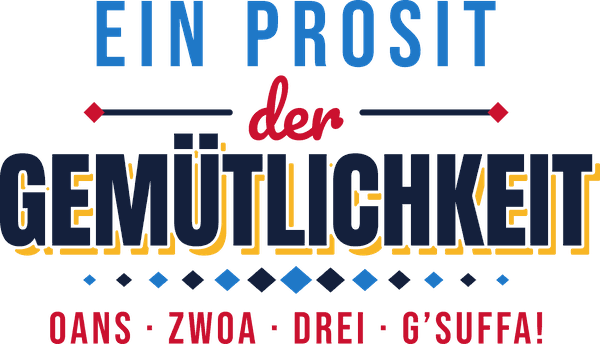 Oktoberfest-Motiv Ein Prosit