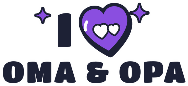 Oma-Opa-Motiv I ♥ Oma & Opa