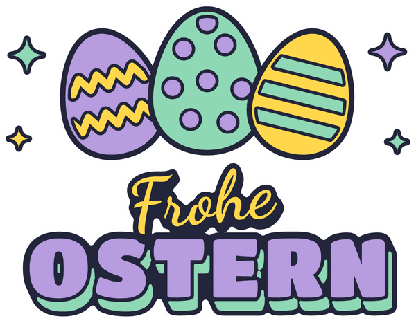 Oster-Motiv Frohe Ostern