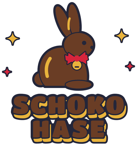 Oster-Motiv Schoko-Hase