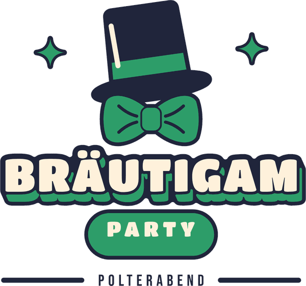 Polterabend-Motiv Bräutigam Party