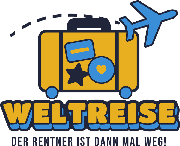 Ruhestands-Motiv Weltreise