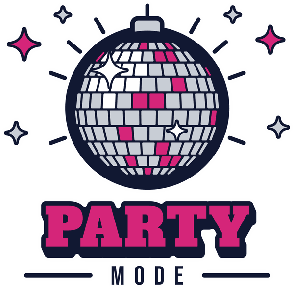 Silvester-Motiv Party Mode