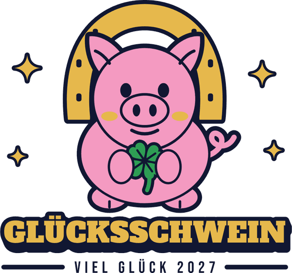 Silvester-Motiv Glücksschwein