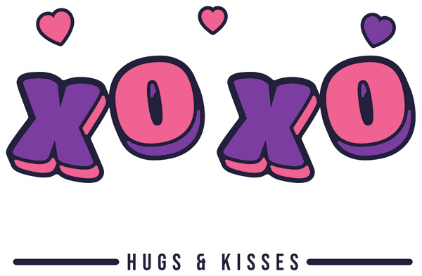 Valentins-Motiv XOXO