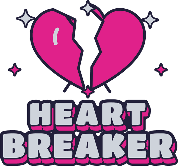 Valentins-Motiv Heart Breaker