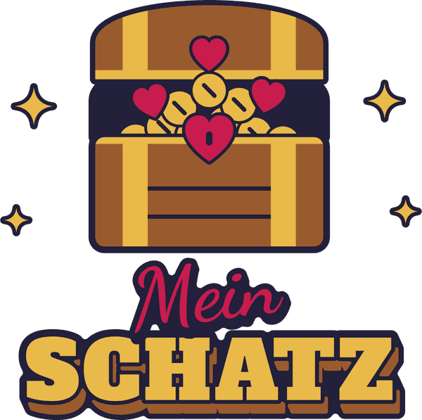 Valentins-Motiv Mein Schatz