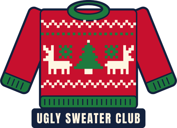 Weihnachts-Motiv Ugly Sweater Club