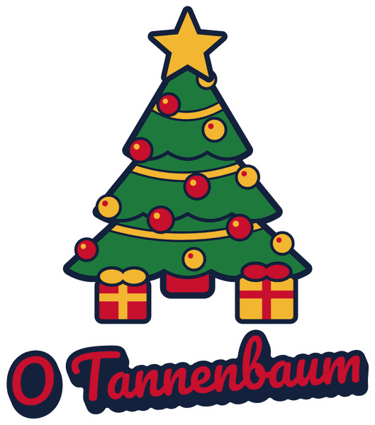 Weihnachts-Motiv O Tannenbaum