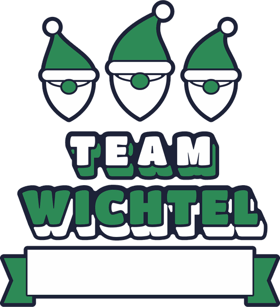 Wichtel-Motiv Team Wichtel
